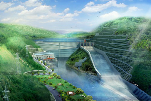 行唐老挝南塔河1号水电站项目